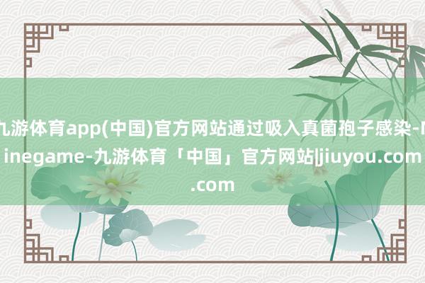 九游体育app(中国)官方网站通过吸入真菌孢子感染-Ninegame-九游体育「中国」官方网站|jiuyou.com